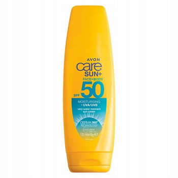 Balsam Nawilżający AVON Care Sun+ SPF 50 Wodoodporny 135 ml