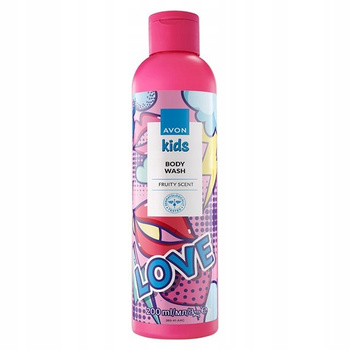 Avon Kids Owocowy Płyn do Mycia Ciała 200 ml dla Dziewczynek