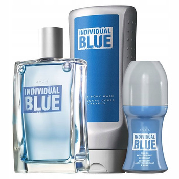 AVON Zestaw Męski Blue: Balsam, Dezodorant, Woda Toaletowa 3szt