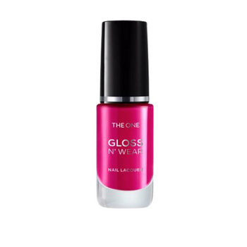 Oriflame Lakier do paznokci THE ONE Glass N' Wear Fuchsia Allure Cream