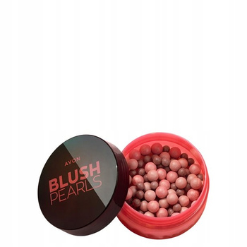 Różowe perełki do makijażu AVON Blush Pearls - Satynowe Wykończenie