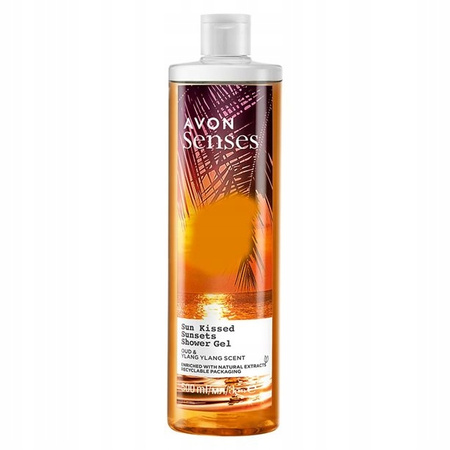 Avon Senses Żel pod Prysznic Sun Kissed Sunsets 500 ml - Mandarynka & Ylang