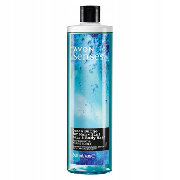 Avon Żel do mycia ciała i włosów dla Niego Ocean Surge 500 ml